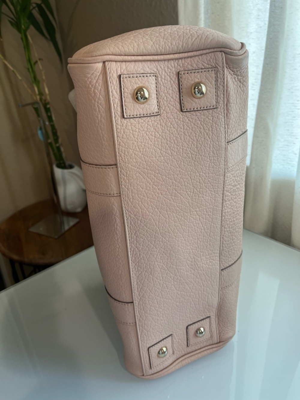 MULBERRY POWDER ROSE GRAINED LEATHER BAYSWATER - Picture 5 of 15